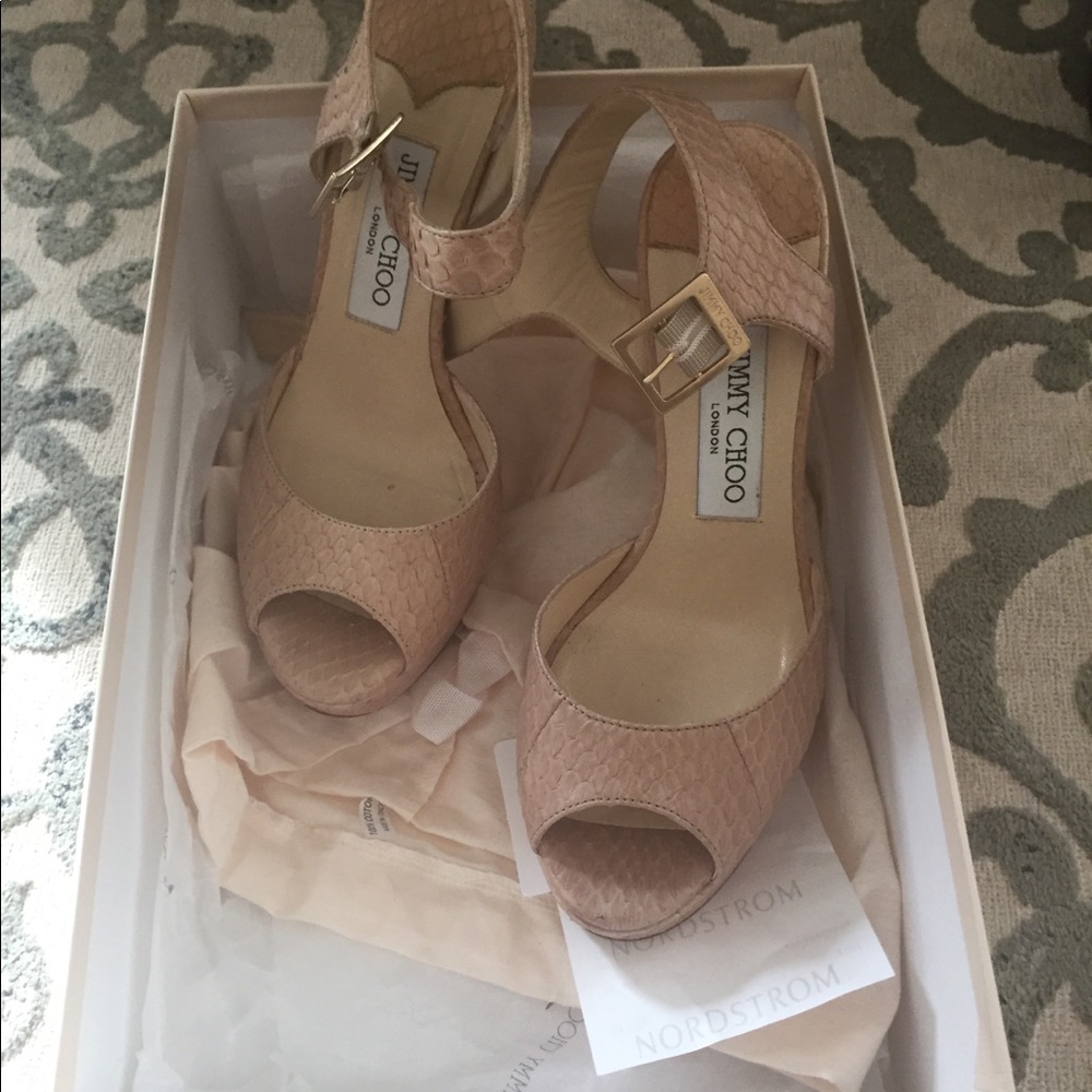 Jimmy Choo platform heels